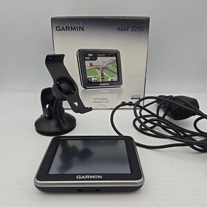 Garmin Nuvi 2250 W Box And Accessories